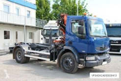 Lastbil flerecontainere Renault MIDLUM 220.14, CRANE (3000 KG), ROLL-OFF TIPPER