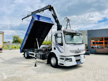 Ciężarówka Renault Premium 280.19 E5 3- stronny kiper + dźwig , super stan ! wywrotka używana