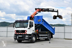 Camion cassone MAN TGM 18.290 Kipper 4,80 m+PK 14002-EH B + FUNK!