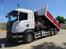 Camião Scania R 420 estrado / caixa aberta usado