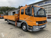 Camion plateau ridelles Mercedes Atego 924 4x2 Euro 4 Pritsche 6 m Kran bis 7,2 m