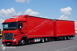 Camion MERCEDES-BENZ ACTROS / 2545 / E 5 / RETARDER / ZESTAW PRZEJAZDOWY 120 M3 + remorque rideaux coulissants Teloni scorrevoli (centinato) usato