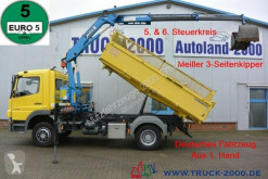 Camion cassone Mercedes Atego 1318 Meiller Kran 7.25m = 960 kg 1.Hd R-CD