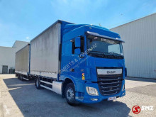 DAF XF trailer truck used tarp