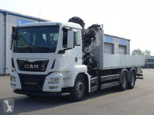 Camion MAN TGS TGS 26.360*Euro 6*HIAB XS 166 HIDUO Kran*6X4** plateau ridelles occasion