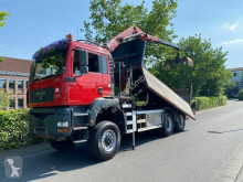 Camión volquete MAN TGA 26.430 6X6 BB Kipper Mit Kran HMF 16 TON