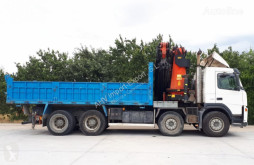 Camion Volvo 400 BASCULANTE VOLQUETE 8X4 PALFINGER 72002+JIB benne occasion