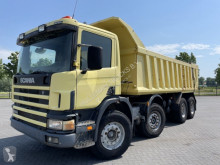 Camion ribaltabile Scania P124.420 8x4 FULL STEEL MANUAL HUBREDUCTION MULDEN