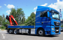 Camión MAN MAN TGX 24.440 6x2 HMF 1820 Crane Kran caja abierta usado