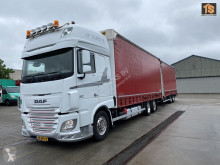 DAF tautliner trailer truck XF