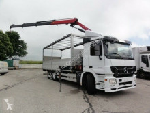 Camion Mercedes Actros Actros 2546L Euro 5 Retarder Kran HMF plateau ridelles occasion