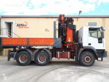 Camion Iveco 440 6X4 PALFINGER 44002+JIB AÑO 2004 cassone usato