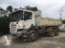 Scania two-way side tipper truck P 380