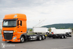 Ciężarówka DAF 106 / 460 / SSC / ACC / EURO 6 / ZESTAW BDF / 2 X 7,8 M + remorque châssis podwozie używana