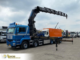 Vrachtwagen platte bak MAN TGA 50.480 + Manual + Fassi F1500XP Crane + 10x4 + Remote + PRICE REDUCED !!!