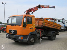 MAN L2000 10.163 2-Achs Kipper Kran самосвал б/у