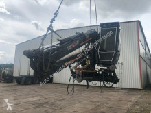 Mercedes auxiliary crane Nur Kran Loglift 120 S+hochfahrbare Kabine+Pumpe