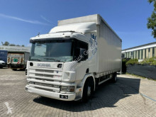 Kamión valník s bočnicami a plachtou Scania CVP 94 DB