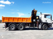 Camión volquete MAN 410 6X2 GRUA PM 41 S EQUIV PK 44