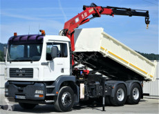Ciężarówka platforma MAN TGA 26.360 Kipper 5,20m + HMF 1563 + FUNK/6x4