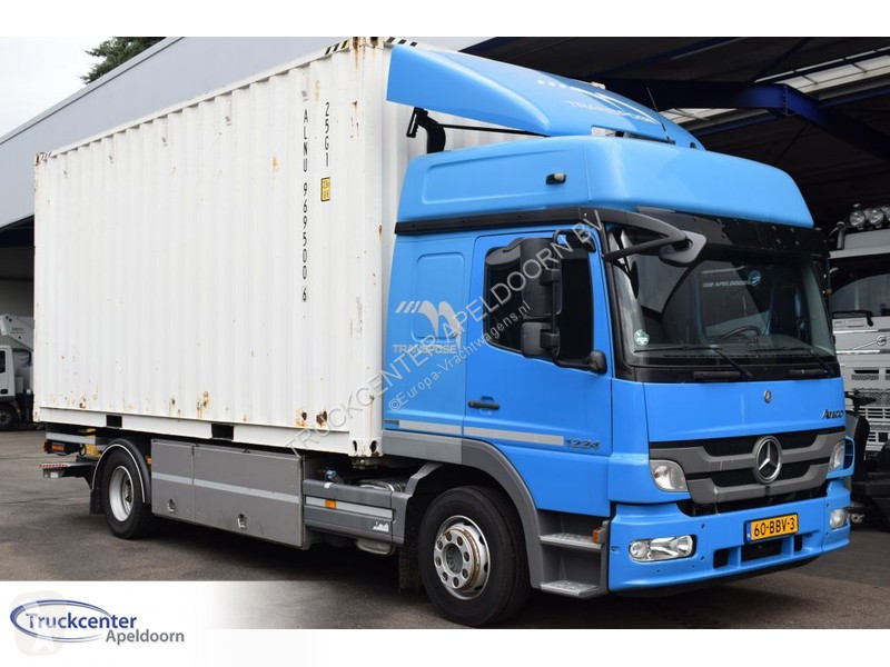 Box Truck Used Mercedes Atego 1224 Diesel Rear Hatch Ad N 6526217
