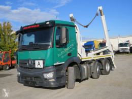 Mercedes skip truck Antos 2540 L 6x2 Absetzkipper Vorlauf Lenk Lift
