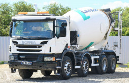Camion betoniera cu rotor/ Malaxor Scania P360 Betonmischer * 8x4 * Top Zustand