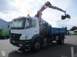 Mercedes Axor 1828 truck used two-way side tipper