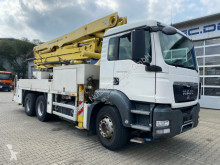 Camión MAN TGS 26.360 6x4 Betonpumpe Putzmeister 28-4 14H hormigón bomba de hormigón usado