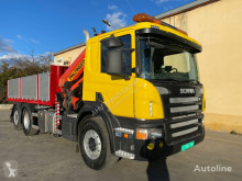 Camión Scania 420 6X2 PALFINGER 20002 VOLQUETE usado