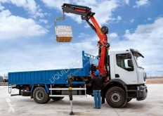 Hiab Renault 270.19D dump truck XS122 crane truck used tipper