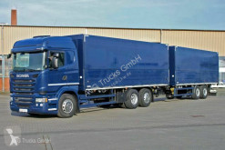Camion remorque Scania R R450 6X2*4 Getränkezug für Stapler Lenkachse SCR fourgon brasseur occasion