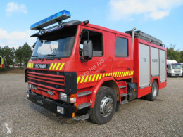 Lastbil Scania P93/250 4x2 Ziegler Pump 1600 l/min. 8 Bar brandvæsen brugt