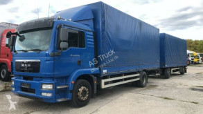 Camion remorque savoyarde MAN TGM TGM 18.340 Pr/Plane ZUG mit Anhänger