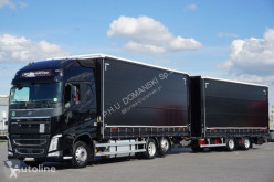 Ciężarówka Volvo FH / 460 / XXL / ACC / EURO 6 / ZESTAW PRZEJAZDOWY 120 M3 + remorque rideaux coulissants firanka używana