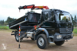 Mercedes 1424 Palfinger Kran m.Funk 4x4 41TKM LKW gebrauchter Dreiseitenkipper