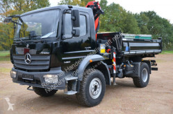 Mercedes 1424 Palfinger Kran m.Funk 4x4 41TKM LKW gebrauchter Kipper/Mulde