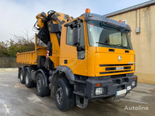 Camion Iveco 480 8X4 PALFINGER PK 72002 6+JIB AÑO 2004 benne TP occasion