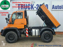 Camion tri-benne Unimog U400 U400 4x4 Winterdienst 3S-Kipper Zapf. Scheckheft