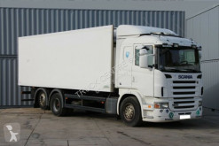 Scania refrigerated truck G 420, CARRIER SUPRA 850, LAMBERET, 360 V