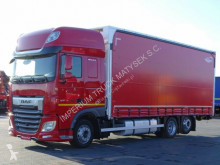 Ciężarówka z przyczepą firanka DAF XF 480 /CURTAINSIDER - 7,75 M / 60 M3 /SSC / E 6