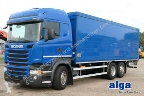Camión furgón transporte de bebidas Scania R R 410 LB6x2MNA, 7.920mm lang, Klima, LBW, AHK