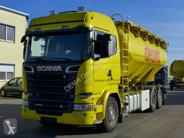 tanker truck used scania r r520 euro6 retarder 30m lenk liftachse liege diesel ad n 6962594