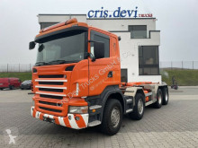 Camion Scania R420 R 420 CB 8x4 Moser 26 t Haken polybenne occasion