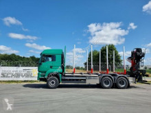 Camion grumier MAN TGS 33.510 Holztransporter Palfinger M12Z91 Greifer