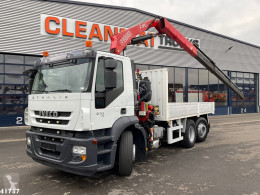 Camion plateau Iveco Stralis AD260S31 Fassi 19 ton/meter Just 69.700 km!