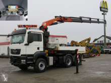 Camion plateau ridelles MAN 26.480 TG-S 6x4 BL Pritsche Kran Funk