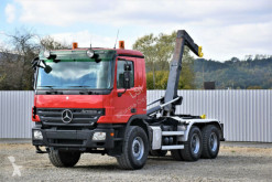 شاحنة ناقلة حاويات متعددة الأغراض Mercedes ACTROS 3244 Abrollkipper 4,90m *6x4*Top Zustand!