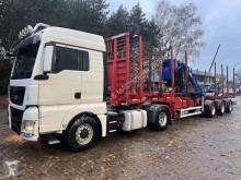 MAN TGX 18.500 tractor-trailer used timber