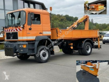 Maquinaria vial camión quitanieves MAN 19.314 4x4 Winterdienst absattelbarer PK 8000